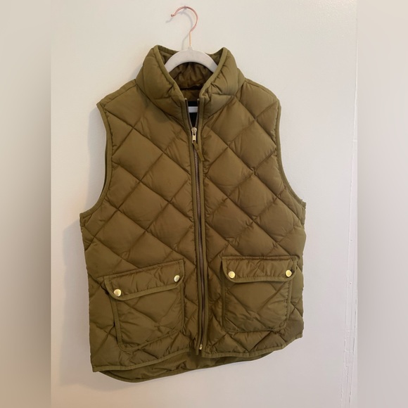 J crew puffer vest